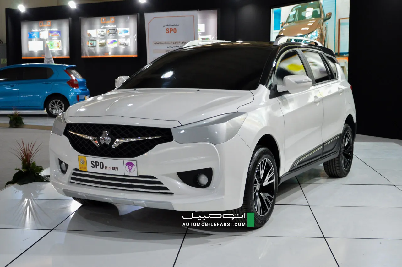 AutomobileFarsi Saipa SP0 Mini SUV 3